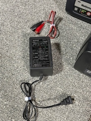 釣り道具　電動リール用バッテリー　ナショナルBQ-118　パナソニックBQ-FB01