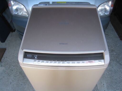 日立 HITACHI 洗濯乾燥機 ビートウォッシュ 洗濯10kg/乾燥5.5kg BW-DV100C 2019年製 長期保証付 中古美品近く無料配送