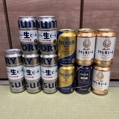 サントリー生ビール プレモル アサヒ生ビールマルエフ ビール11...