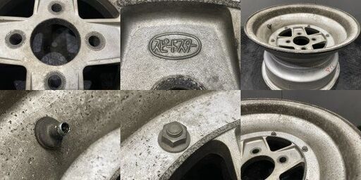 スピードスター マーク2 2本 110旧車ホイール Speed star MK-2