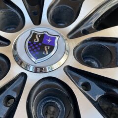 17インチ ホイール×4本セット 5穴 中古・美品 ③