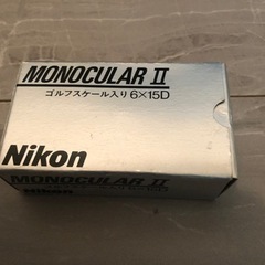 Nikon 6×15 7.5°モノキュラーII(単眼鏡ゴルフスケ...