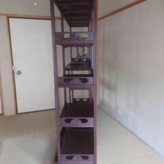 貴重珍品！ 大型和風飾り棚 上品 美品