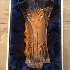 hoya　クリスタルガラス 花瓶
