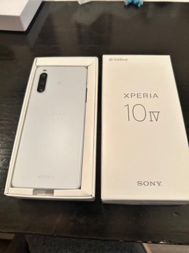 SONY Xperia 10Ⅳ ホワイト 新品未開封 配送日7/20