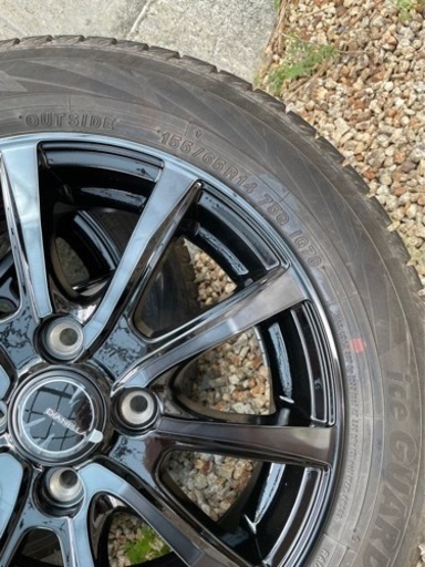 省スペース 洗える おしゃれ 軽自動車 スタッドレス ホイール新品