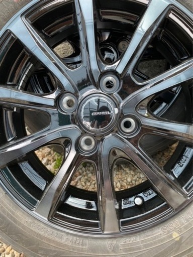 軽自動車 スタッドレス ホイール新品 タイヤ2022年末製造