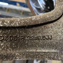 22インチ ホイール×4本セット 6穴 中古・美品