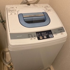 【無料】日立 洗濯機 5.0kg  