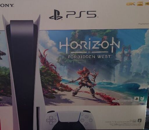 【未使用】プレイステーション５ PlayStation5 Horizon Forbidden West (ホライゾン) 同梱版