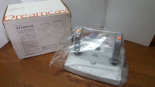 SEGA Dreamcast ツインスティック　HKT-7500 未使用品　動作未確認　ジャンクにて