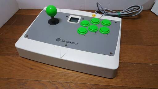 SEGA HKT-7300 Dreamcast アーケードスティック 動作未確認　ジャンクにて