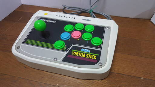 SEGA　セガサターン用　バーチャスティック　HSS-0136 動作未確認　ジャンクにて
