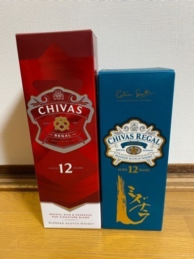 シーバスリーガル12年1000ml、ミズナラ12年700ml