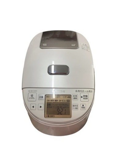 ⏰5/28〆【美品】炊飯器HITACHI RZ-BX100M(W)