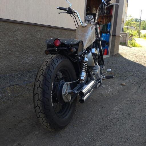 札幌より レブル250 MC13 カスタム途中の為ジャンク扱い 前後タイヤ新品