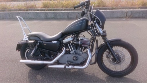 ハーレーダビッドソン　２００８年モデル　ナイトスタ１２０0車検有り！カスタム多数 ハーレーダビッドソン XL1200N Night Ster 2008年モデル ハンドル