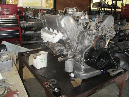 メルセデス―ベンツー107-126-380リビルトエンジン制作販売