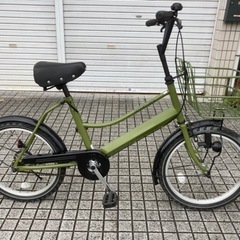 【ネット決済・配送可】【20インチ小径車】美品❗️変速なし　サイ...