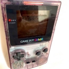 希少』ゲームボーイカラー クリア ブルー 本体＋カセット バラエティセット