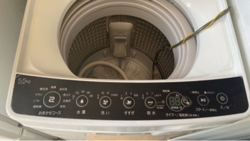 ✨激安価格‼️5.5kg‼️しわケア脱水機能付‼️風乾燥機能付✨洗濯機✨