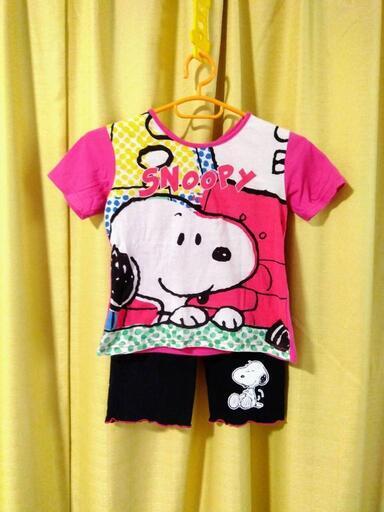 スヌーピー（SNOOPY）の半袖パジャマ・部屋着、１３０サイズ、お子様の