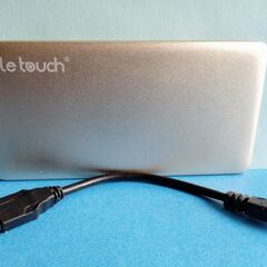 超極薄！充電ケーブル一体型！モバイル バッテリー 『Letouch』 