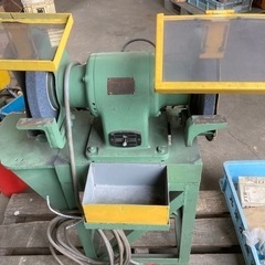 工業用両刃グラインダー三菱三相200v 750w