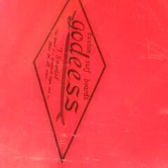 交渉中goddessのヴィンテージサーフボード