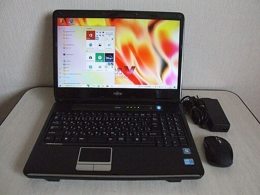 高速SSD240GB搭載　Fujitsu FMV-BIBLO NF/G50 ノートパソコン　(4069)