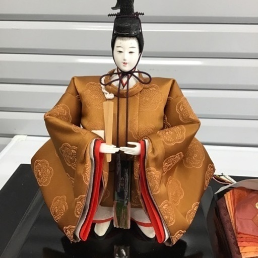 久月 雛人形 親王飾り一式 正絹八番親王 平安光寛作 衣裳着人形
