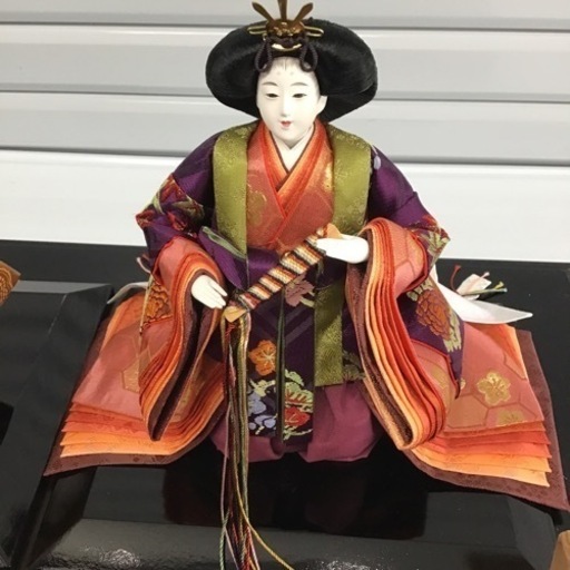 久月 雛人形 立親王飾り