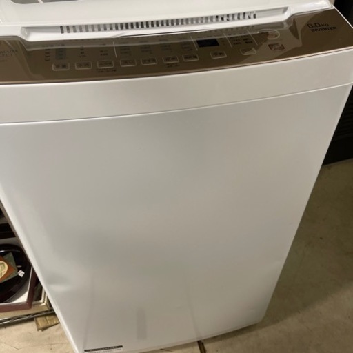 2022年　ヤマダ　洗濯機　8kg  白