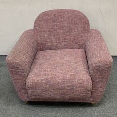 Francfranc/フランフラン ヌボラ 2P/1P ソファ2点セット ピンク シンプルデザイン おしゃれ インテリア 中古家具 店頭引取歓迎 R7182)