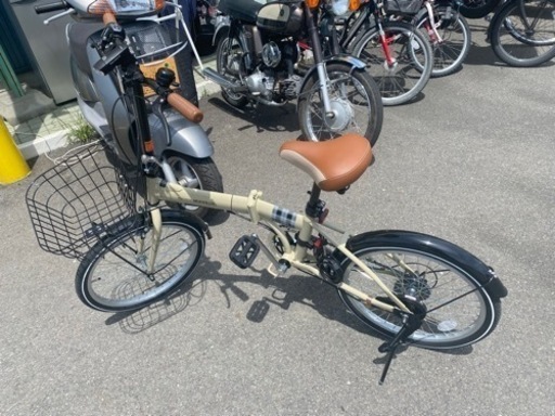 【未使用】マイパラス　MF-206 折りたたみ自転車　20インチ　リサイクルショップ宮崎屋佐土原店R5.5.26