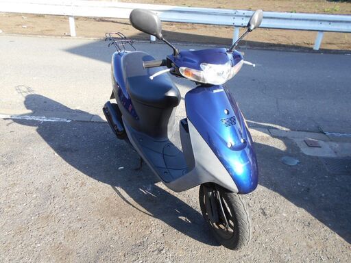 SUZUKI レッツ2 パール青