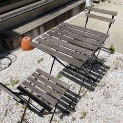 IKEA TARNO タルノー)ガーデンテーブルセット