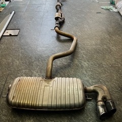 Audi tt 8j 純正マフラー