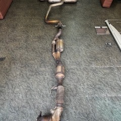 Audi tt 8j 純正マフラー