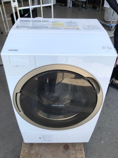 北九州市内配送無料　保証付き 東芝 TOSHIBA TW-117X5L(W) [ドラム式洗濯乾燥機 (11.0kg) 左開き Bigマジックドラム グランホワイト]