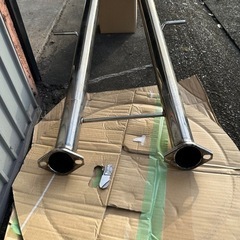 スリーキャッツ 中間パイプ ストレート マフラー 底上げ設計 CKV36 v36 スカイライン　クーペ　z34 など流用にも