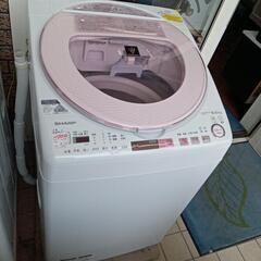 ★【シャープ】乾燥洗濯機　2017年8k(ES-TX8)【3ヶ月...