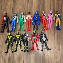 色んなライダー、戦隊フィギュア