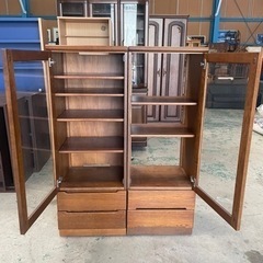 カリモク☆キャビネット☆2つセット！古民家☆アンティーク品☆