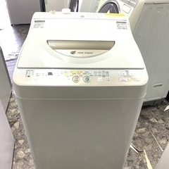 北九州市内配送無料　保証付き SHARP 洗濯機 ES-T55E...