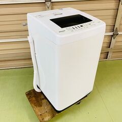 【ネット決済】【終了】ハイセンス 全自動電気洗濯機 2018年製...