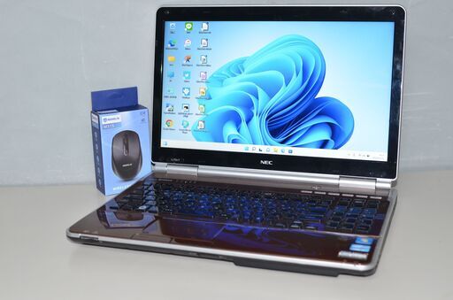 中古ノートパソコン Windows11+office NEC LL750/F core i7-2670QM/メモリ8GB/爆速SSD480GB/15.6インチ/HDMI/無線内蔵/ブルーレイ搭載
