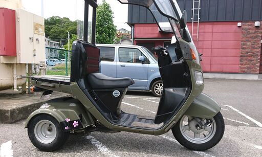 原付50㏄車体】ジャイロキャノピー4stFI車＊乗って帰ってOK・ミニカー登録