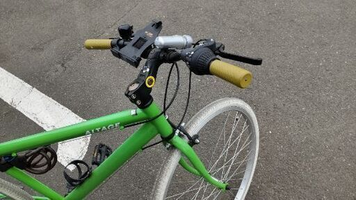 楽天市場】完成品 組立済 クロスバイク 自転車 26インチ 泥除け LED 