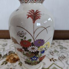 薩摩焼の花瓶